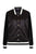 Black Satin Varsity Jacket *UNISEX